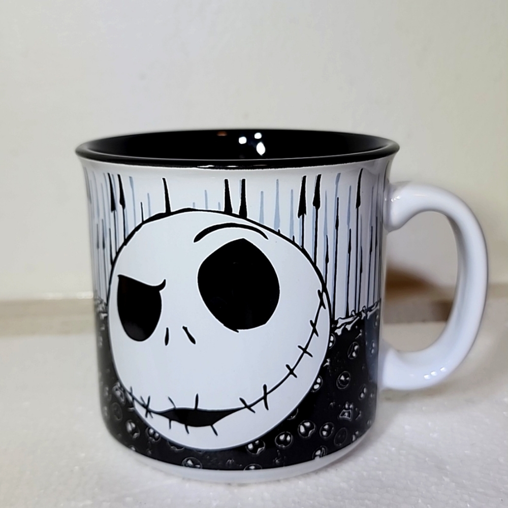 Mug Jack Skeleton, The Nightmare Before Christmas. Disney's Tim Burton New